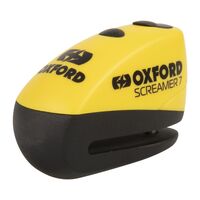 Oxford Screamer 100db Alarm Disc Lock Yellow/Black