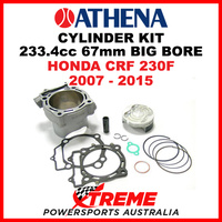 Athena Honda CRF 230F 2007-2015 Cylinder Kit 233.4cc C8 67 Big Bore P400210100054