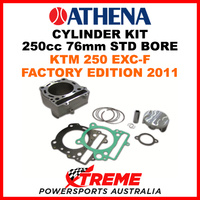 Athena KTM 250 EXC-F Factory Edition 2011 Cylinder Kit 250cc C8 76 STD Bore 
