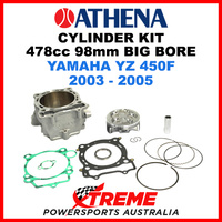 Athena Yamaha YZ 450F 2003-2005 Cylinder Kit 478cc C8 98 Big Bore P400485100014