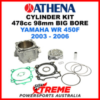 Athena Yamaha WR 450F 2003-2006 Cylinder Kit 478cc C8 98 Big Bore P400485100014