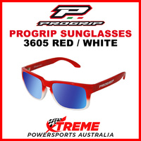 ProGrip 3605 Motocross Eyewear Sunnies Sunglasses Red White 3605RW