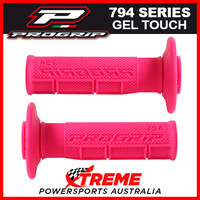 Progrip 794 Half Waffle Single Density Pink Grips MX Dirt Bike Motorcycle
