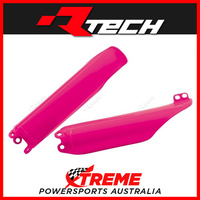 Rtech Honda CRF250X 2004-2017 Neon Pink Fork Guards Protectors