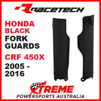 Rtech Honda CRF450X 2005-2016 Black Fork Guards Protectors