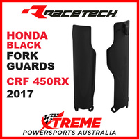 Rtech Honda CRF450RX 2017-2018 Black Fork Guards Protectors