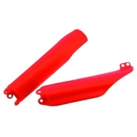 Rtech Honda CR125R 1990-2007 Neon Red Fork Guards Protectors