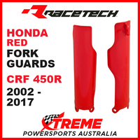 Rtech Honda CRF450R CRF 450R 2002-2018 Red Fork Guards Protectors