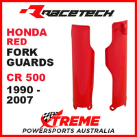Rtech Honda CR500 CR 500R 1990-2001 Red Fork Guards Protectors