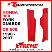 Rtech Honda CR500 CR 500R 1990-2001 Red Fork Guards Protectors