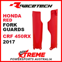 Rtech Honda CRF450RX 2017-2018 Red Fork Guards Protectors