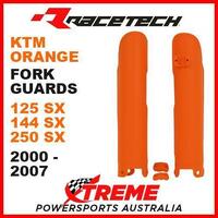 Rtech KTM 125SX 144SX 250SX '00-07 Orange Fork Guards Protectors