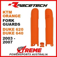 Rtech KTM DUKE 620 640 2003-2007 Orange Fork Guards Protectors