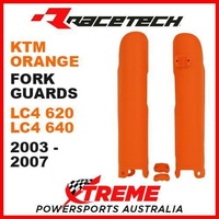 Rtech KTM LC4 620 640 Super Moto 2003-2007 Orange Fork Guards Protectors