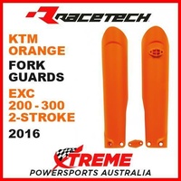 Rtech KTM 200EXC 250EXC 300EXC 2016 Orange Fork Guards Protectors