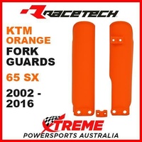 Rtech KTM 65SX SX65 65 SX 2002-2016 Orange Fork Guards Protectors