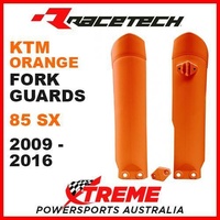 Rtech KTM 85SX SX85 85 SX 2009-2016 Orange Fork Guards Protectors