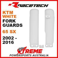 Rtech KTM 65SX SX65 65 SX 2002-2016 White Fork Guards Protectors