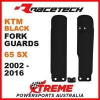 Rtech KTM 65SX SX65 65 SX 2002-2016 Black Fork Guards Protectors