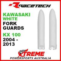 Rtech Kawasaki KX100 KX 100 2004-2013 White Fork Guards Protectors