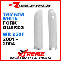 Rtech Yamaha WR250F WRF250 2001-2004 White Fork Guards Protectors