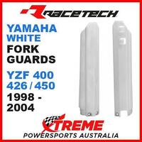 Rtech Yamaha YZ400F 1998-2000 White Fork Guards Protectors