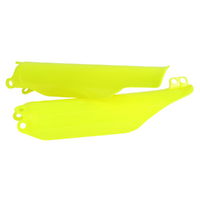 Rtech Yamaha YZ250F YZF250 10-18 Neon Yellow Fork Guards Protectors