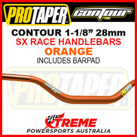 ProTaper 020211 Contour Handlebar Oversize 1-1/8" Fat Bars SX Race Bend Orange