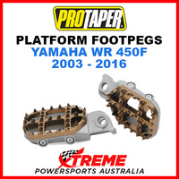 Pro Taper 02-3204 Yamaha WR450F 2003-2016 2.3 Platform Footpegs