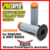 ProTaper Pillow Top Grips Tri-Density Orange Tip MX Motocross Dirt Bike 02-4855