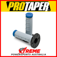 Pro Taper Grips 1/2 Half Waffle Triple Density Blue Pro Genuine Handlebar MX 