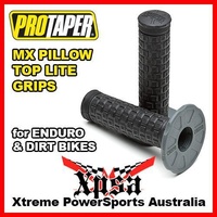 ProTaper Pillow Top Lite Grips Grey/Black/Black MX Motocross Dirt Bike 024891