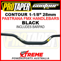 ProTaper 027941 Contour Handlebar Oversize 1-1/8" Fat Bars Pastrana FMX Bend Black