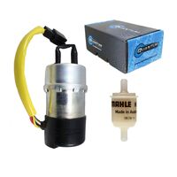 FRAME-MOUNTED ELECTRIC FUEL PUMP W/ FILTER for Kawasaki VN1500 VULCAN 1988-1989