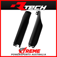 Rtech Black Fork Guards Protectors for Honda CRF250R 2016 2017 2018