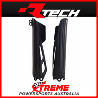 Rtech Black Fork Guards Protectors for Honda CRF250R 2019 2020 2021 2022