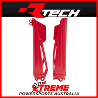 Rtech Red Fork Guards Protectors for Honda CRF250R 2019 2020 2021 2022