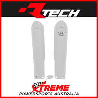 White Rtech Fork Guards Protectors for Gas-Gas MC250F 2021