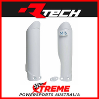 White Rtech Fork Guards Protectors for Gas-Gas MC65 2021