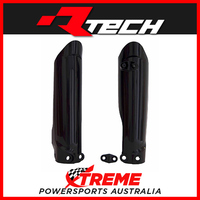 Black Rtech Fork Guards Protectors for Gas-Gas MC65 2021