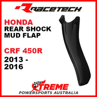 Rtech Black Honda CRF450R 13-16 Rear Shock Guard Mud Flap Plate R-PSPCRFNR013