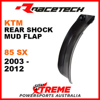 Rtech Black KTM 85 SX 2003-2012 Rear Shock Guard Mud Flap Plate R-PSPKTMNR085