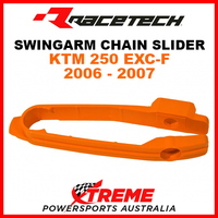 Rtech KTM 250 EXC-F EXCF 2006-2007 Orange Swingarm Chain Slider