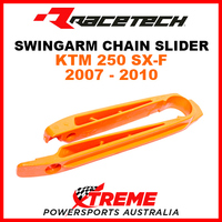 Rtech KTM 250 SXF SX-F 2007-2010 Orange Swingarm Chain Slider