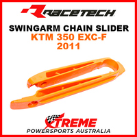 Rtech KTM 350EXC-F 350 EXC-F 2011 Orange Swingarm Chain Slider