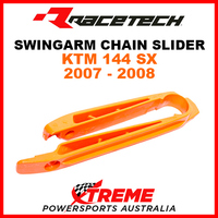 Rtech KTM 144SX 144 SX 2007-2008 Orange Swingarm Chain Slider