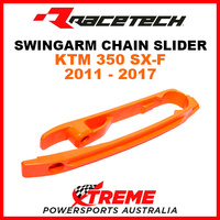 Rtech KTM 350 SX-F SXF 2011-2017 Orange Swingarm Chain Slider