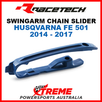 Rtech Husqvarna FE501 FE 501 2014-2017 Blue Swingarm Chain Slider