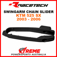 Rtech KTM 525SX 525 SX 2003-2006 Black Swingarm Chain Slider