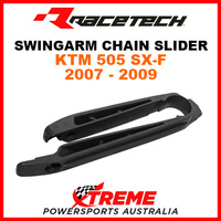 Rtech KTM 505 SXF SX-F 2007-2009 Black Swingarm Chain Slider